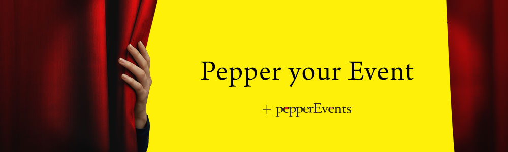 Pepper your event