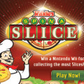 Mario's Pizza Spin a Slice Social Game Online Ad